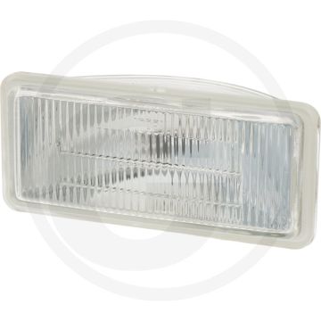 Werklamp 12V hoekig voor incl. lamp