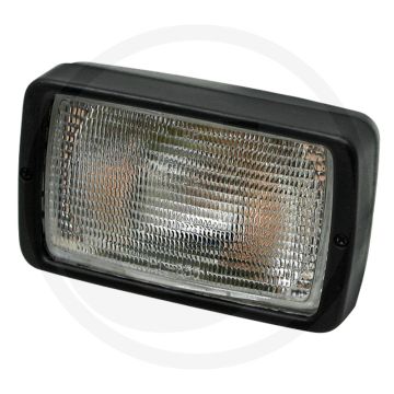 Werklamp H3 12V breedstraler hoekig