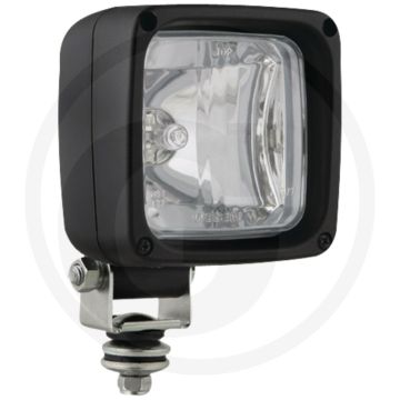 Werklamp 12V/55W H3 breedstraler hoekig