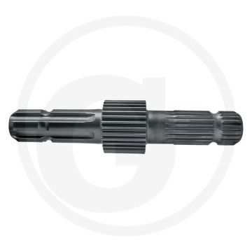 Aftakas-eindstuk 1 3/8", 6/21 groeven 228 mm