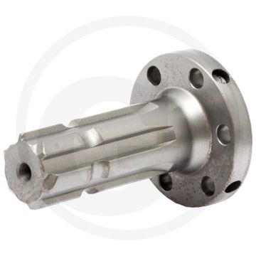 Aftakas-eindstuk 1 3/4", 6 splines