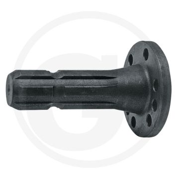 Aftakas-eindstuk 1 3/8", 6 splines, 540 omw./min