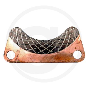 Remblok (tweezijdig gevoerd,  dikte: 4,3 mm)
