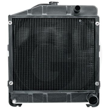 Radiateur 550 x 490 mm, Ø-boven 32 mm, Ø-onder 50 mm