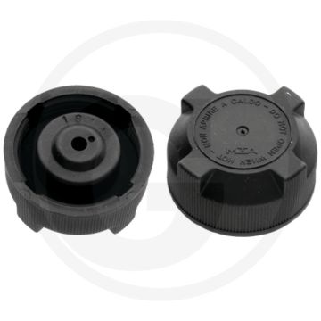 Radiateurdop voor reservoir