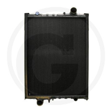 Radiateur aluminium/koper met frame