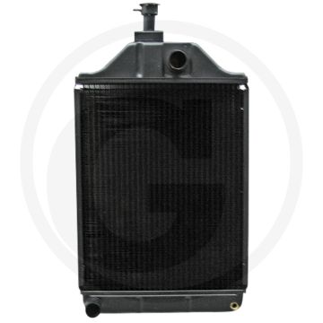 Radiateur koper/messing gesoldeerd