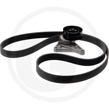 Ina Multiriem-set 8 ribben 1930 mm, met riemspanner en riem