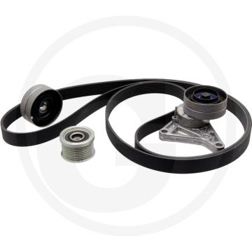 Ina Multiriem-set 8-ribben riem 2505 mm