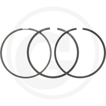 Ks Zuigerverenset (3 veren, Ø: 105 mm,  3 mm (trapeziumring)2 mm / 4 mm)
