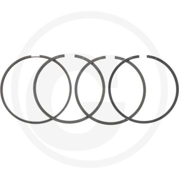 Ks Zuigerverenset (4 veren, Ø: 100 mm,  3 mm (trapeziumring) / 2 mm / 2 mm / 4 mm)