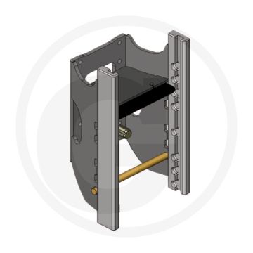 Scharmüller Trekhaakframe (HVLB W325 JSV Steyr 9000)