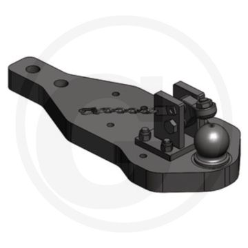 Scharmüller Draagplaat Kogel 80 3000 kg