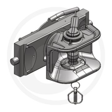 Scharmüller Binnenwerk handmatige vergrendeling 38 mm pen