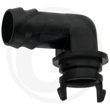 Gebogen slangtule 90°