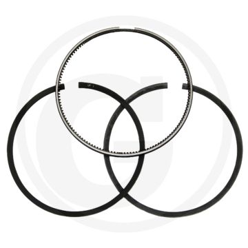 Zuigerverenset (3 veren Ø: 116 mm,  3,9 mm (trapeziumring) / 3,9 mm (trapeziumring) / 4 mm)