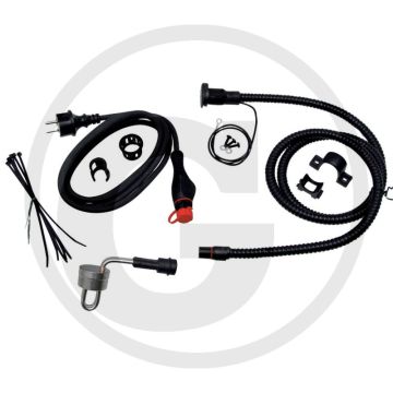 Calix Motorvoorverwarmer compl. Ø 40 mm persfitting