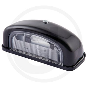 Hella Kentekenplaatverlichting 12V kunststof zwart