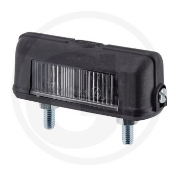 Hella Kentekenplaatverlichting 12V5W/C5W zwart