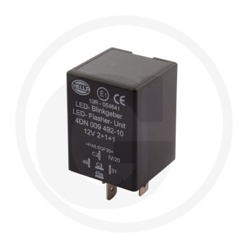 Relais de clignotants LED Hella (raccordé)