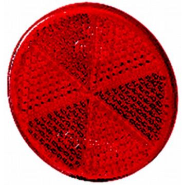 Hella Reflector rond rood 60 mm verlijmd