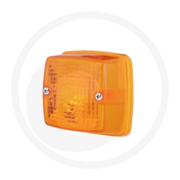 Hella Lampglas Oranje