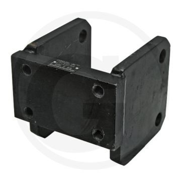 Scharmüller Adapterplaat Deutz-Fahr 6006 M20 25 mm zwart