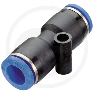 B-GV-4-KU rechte slangverbinder 4 mm kunststof