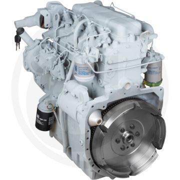 Motor compleet (4-cilinder, inclusief starter, dynamo, injectiepomp, vliegwiel)