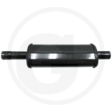 Uitlaatdemper lengte 910 mm, binnen-Ø 70 mm, uitlaat-Ø 73 mm