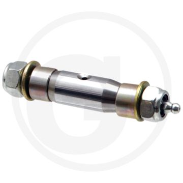Goupille de réparation Expander (avec tige filetée des deux côtés, écrou hexagonal, avec alésage pour graisseur)