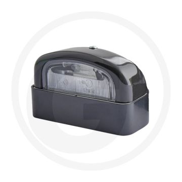 Hella Kentekenplaatverlichting 12V halogeen zwart