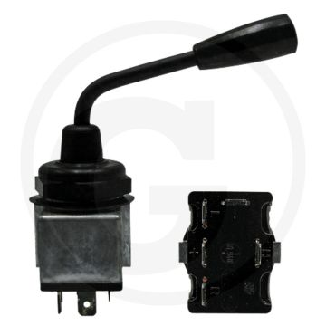 Stuurkolomschakelaar inbouw, knipperlicht/claxon/koplampknipperlicht