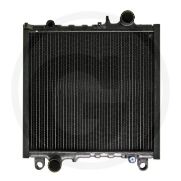 Radiateur aluminium/koper met frame