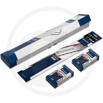 Husqvarna Ketten- und Sägeblatt-Kombination 2+1 (runde Zähne)