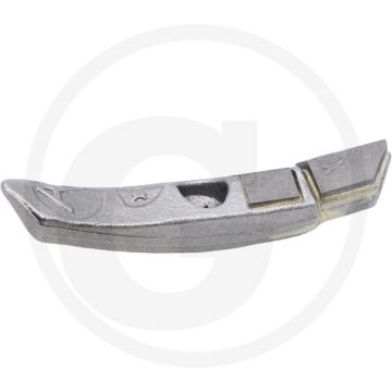 Heavy Duty Federzinken gebogen - XT - Type Azurit 10 / 4