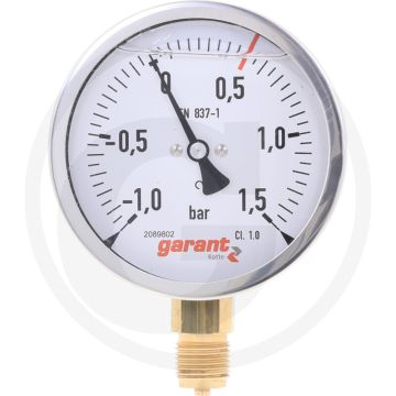 Garant Kotte Glycerin-Manometer Ø 100mm (Draad 1/2")
