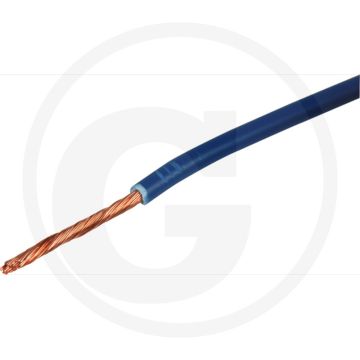 VPE5 Kunststoffkabel FLY 1x2,5 blau 5 m PVC