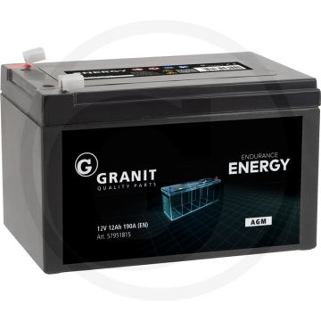 Endurance Energy Accu 12 volt / 12 Ah AGM 190A EN