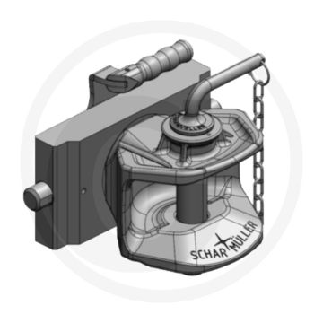 Scharmüller Zugmaul D-waarde 92 kN