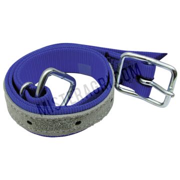 Halsband - für Kühe, mit Trevira-Halsband, mit D-Ring und Schnalle
