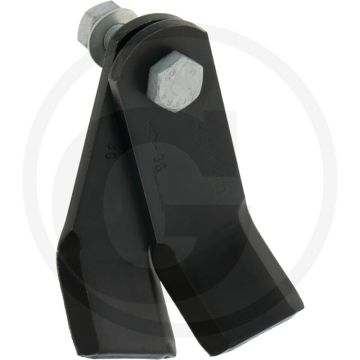 AS-Motor Klepelmes met bevestiging