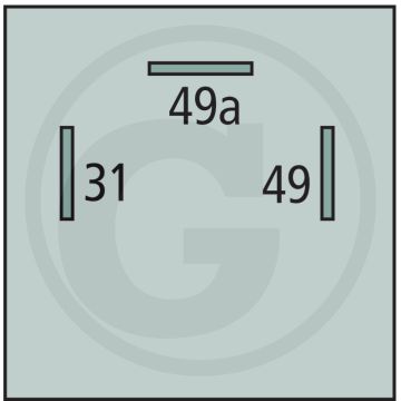 Knipperautomaat / elektronisch