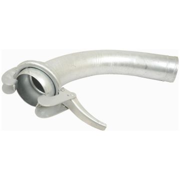 Man 90° Gebogen 159mm (6'') (gegalvaniseerd)