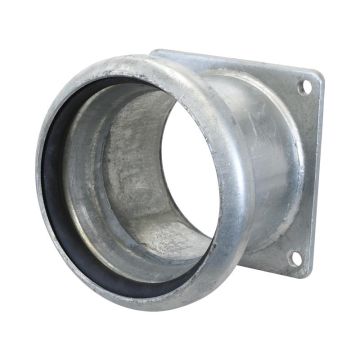 Koppeling met vierkantflens - KKM 6'' (159mm) x (150mm) (gegalvaniseerd)