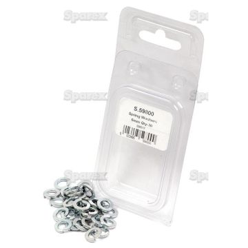 Veerring, ID: 6mm (Din 127A) 30stuks Agripak