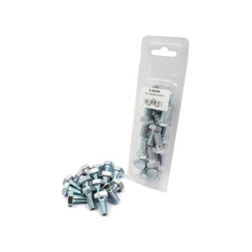 Metric Setscrew, Afm.: M10x20mm (Din 933) 30stuks Agripak