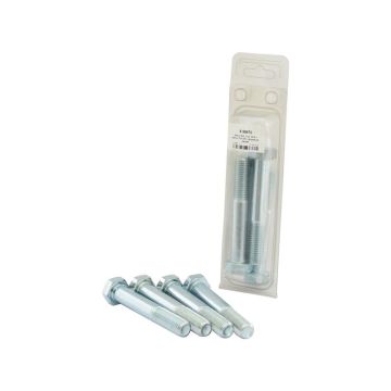 Boulon M16x100 4 pièces 8,8 zingué DIN 931 Agripak