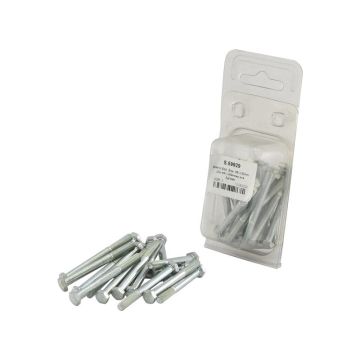 Bout M5x50 20 stuks 8.8 verzinkt DIN 931 Agripak