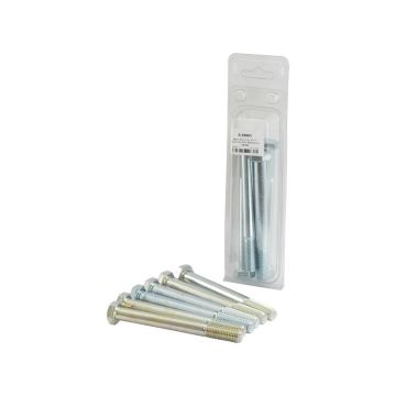 Bout M12x120 6 stuks 8.8 verzinkt DIN 931 Agripak